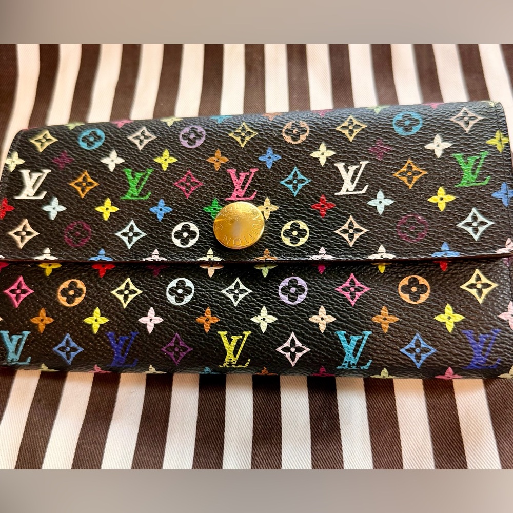 Louis Vuitton Murakami Sarah Wallet